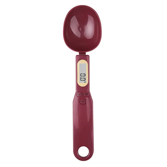 Mini Spoon Scale | Digital Kitchen Scale with LCD Display (0.1–500g)