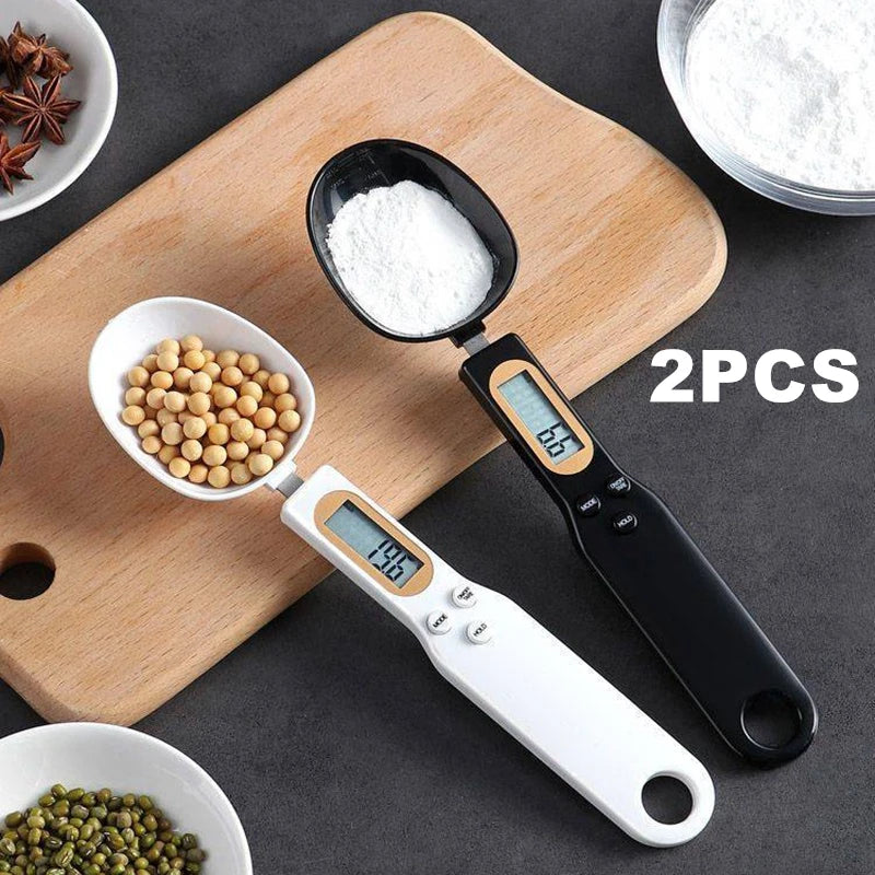 Mini Spoon Scale | Digital Kitchen Scale with LCD Display (0.1–500g)