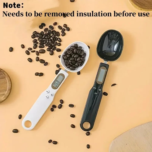 Mini Spoon Scale | Digital Kitchen Scale with LCD Display (0.1–500g)